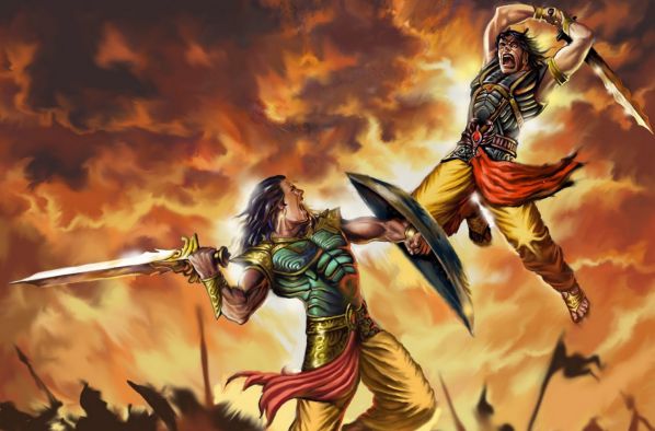 The Kuruskhetra fight