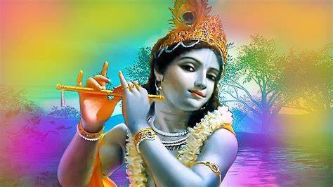 lord krishna in the 2 hindu epics